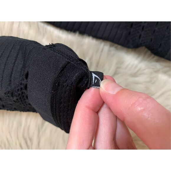 Gymshark Women's Perforated Performance Seamless Leggings Black Size XS - Picture 5 of 10